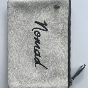 Coach Black and White Clutch Thin Purse